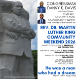 Rev. Dr. Martin Luther King Jr. Community Weekend Event