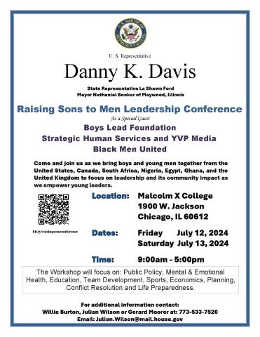 U. S. Representative Danny K. Davis Invites you